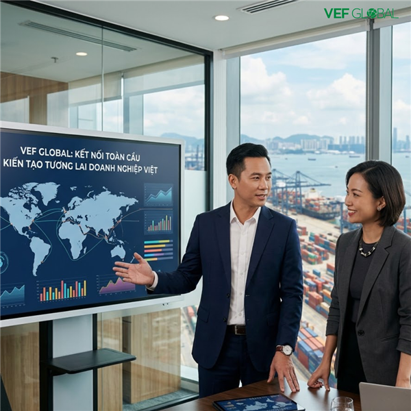 VEF Global: Định vị hệ sinh thái chiến lược và bệ phóng toàn diện cho doanh nghiệp Việt vươn ra biển lớn
