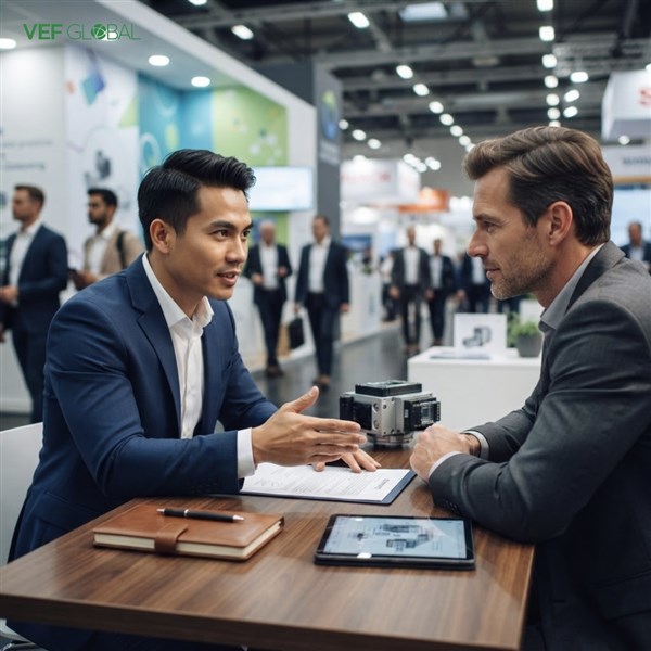 Nghệ thuật đàm phán trực tiếp ngay tại các hội chợ B2B quốc tế: Chìa khóa vàng cho doanh nghiệp Việt vươn ra thế giới